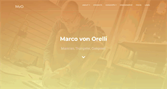 Desktop Screenshot of marcovonorelli.ch